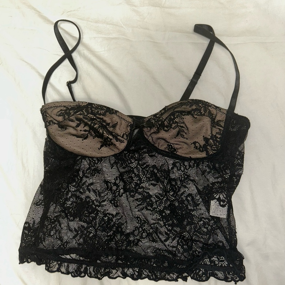 SHEIN Black Lace Bralette